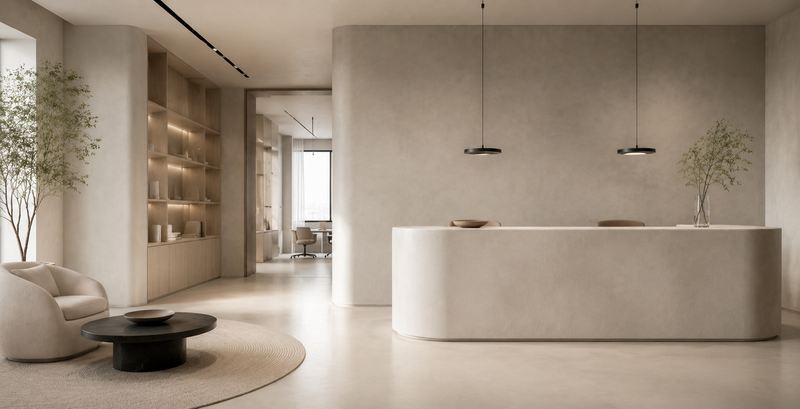 Microcement on worktops and vanities